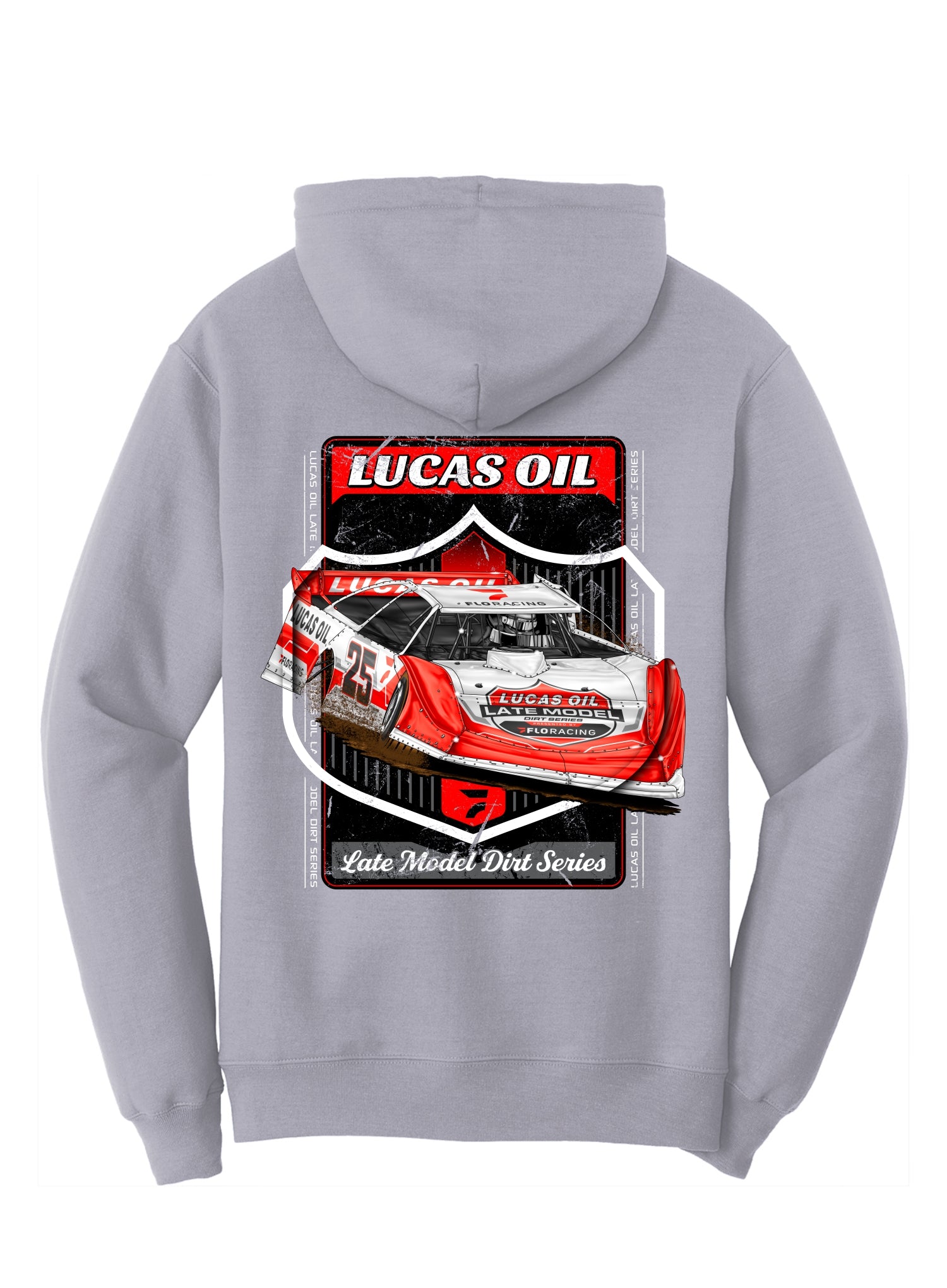 LUCAS OIL - 2025 Silver Shield Car Hoodie