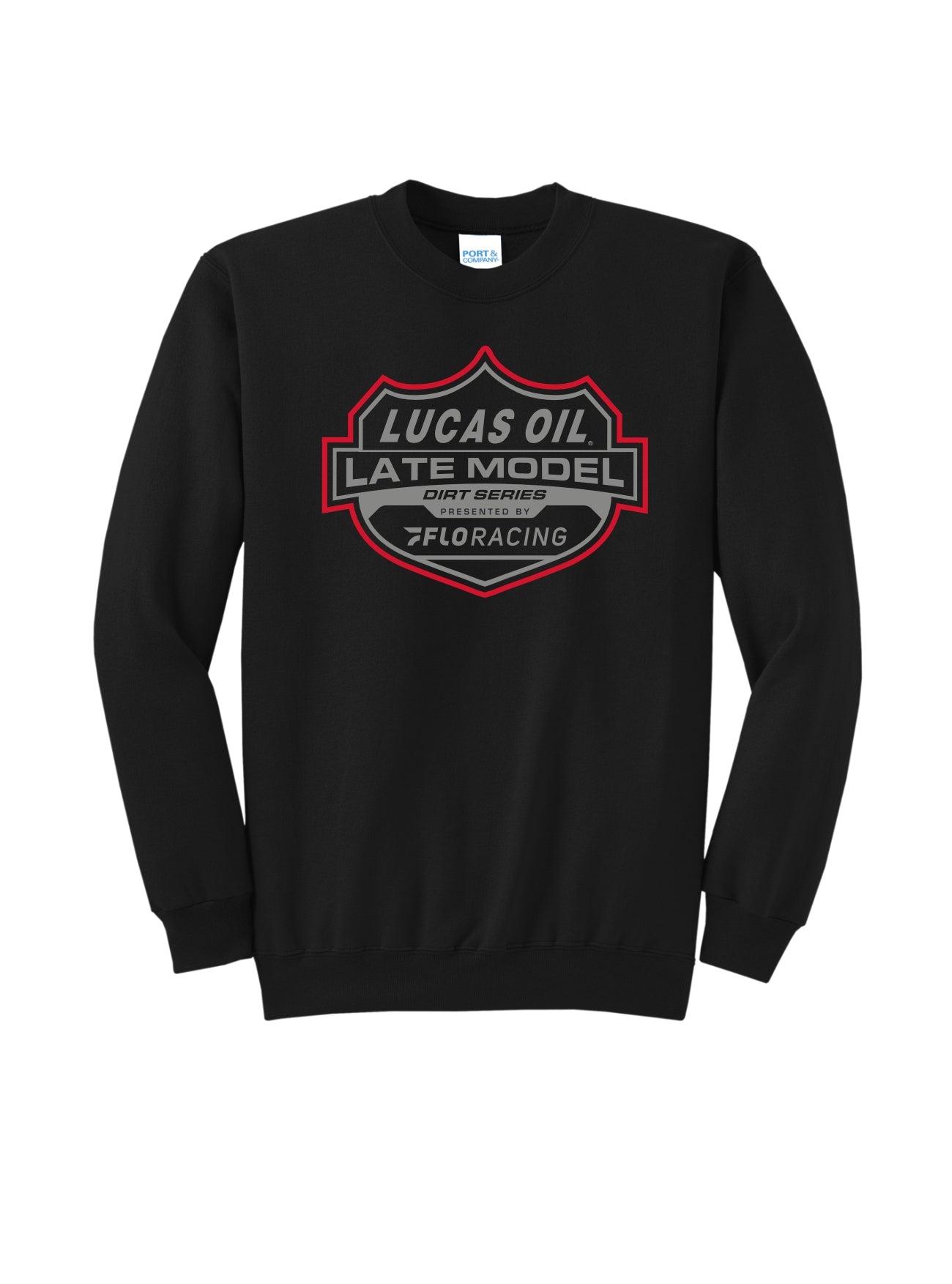 LUCAS OIL - Grayscale Shadow Crewneck Sweatshirt