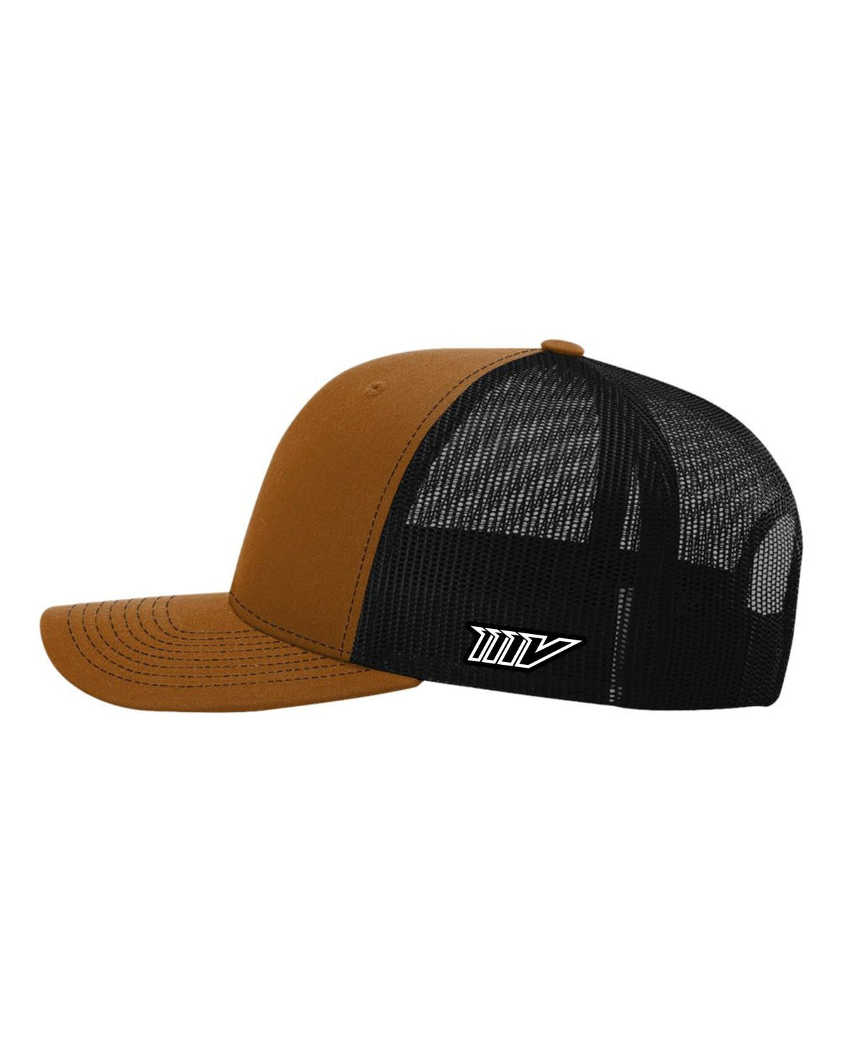 LUCAS OIL - Logo Richardson 112 Trucker Hat - Carmel / Black