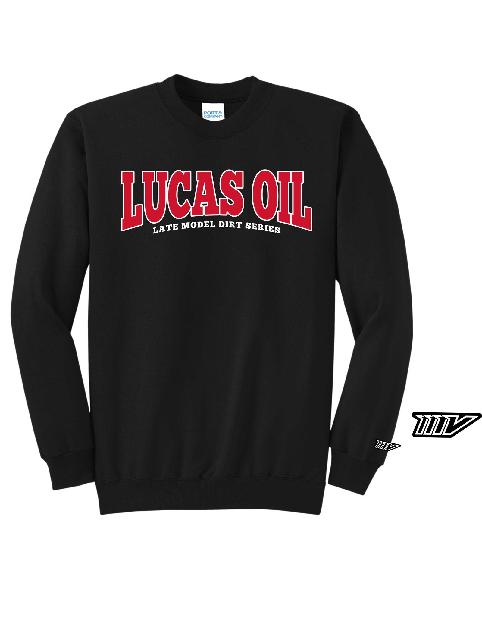 LUCAS OIL - Glitter Crewneck Sweatshirt