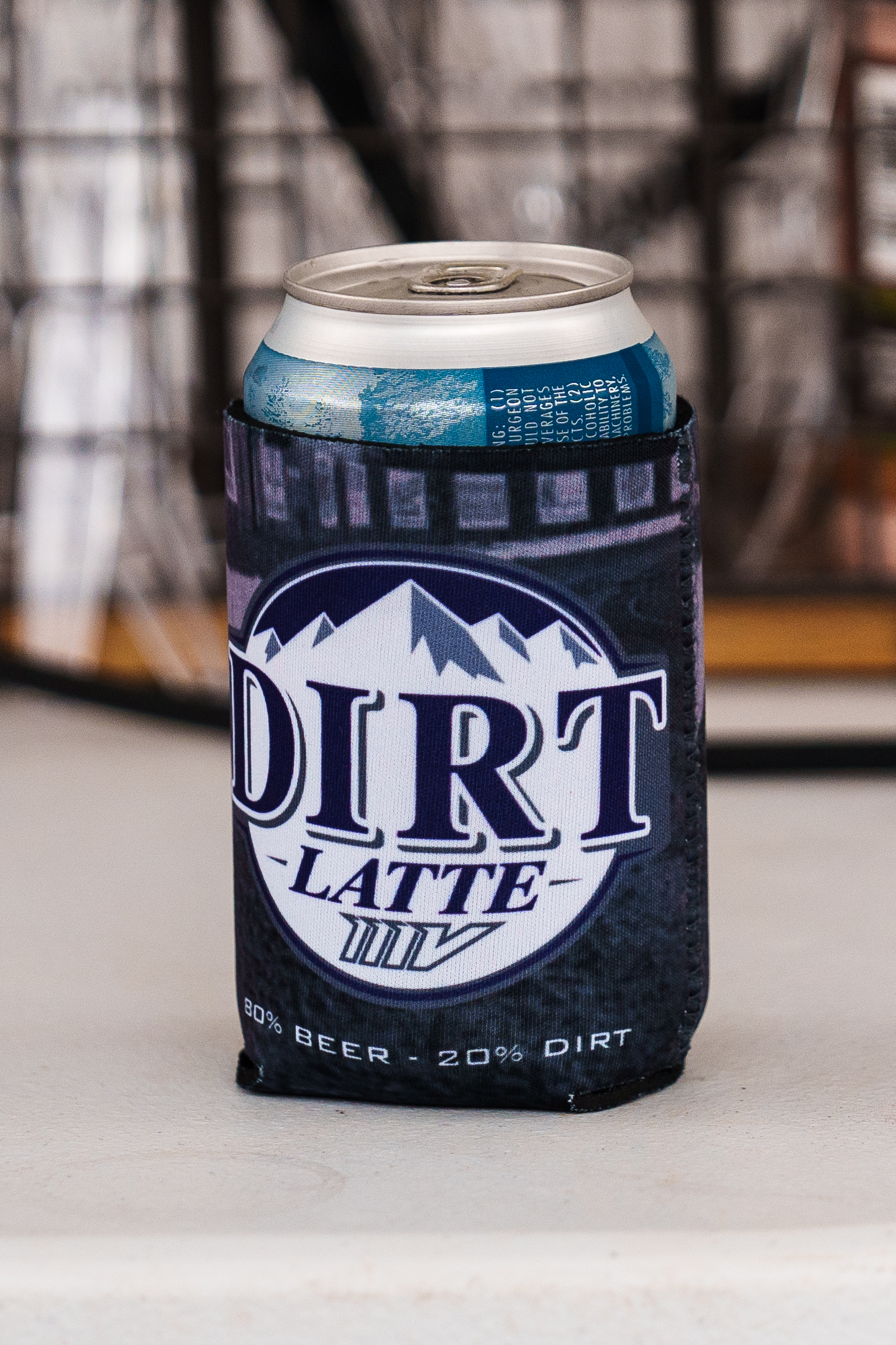 Dirt Latte Koozie