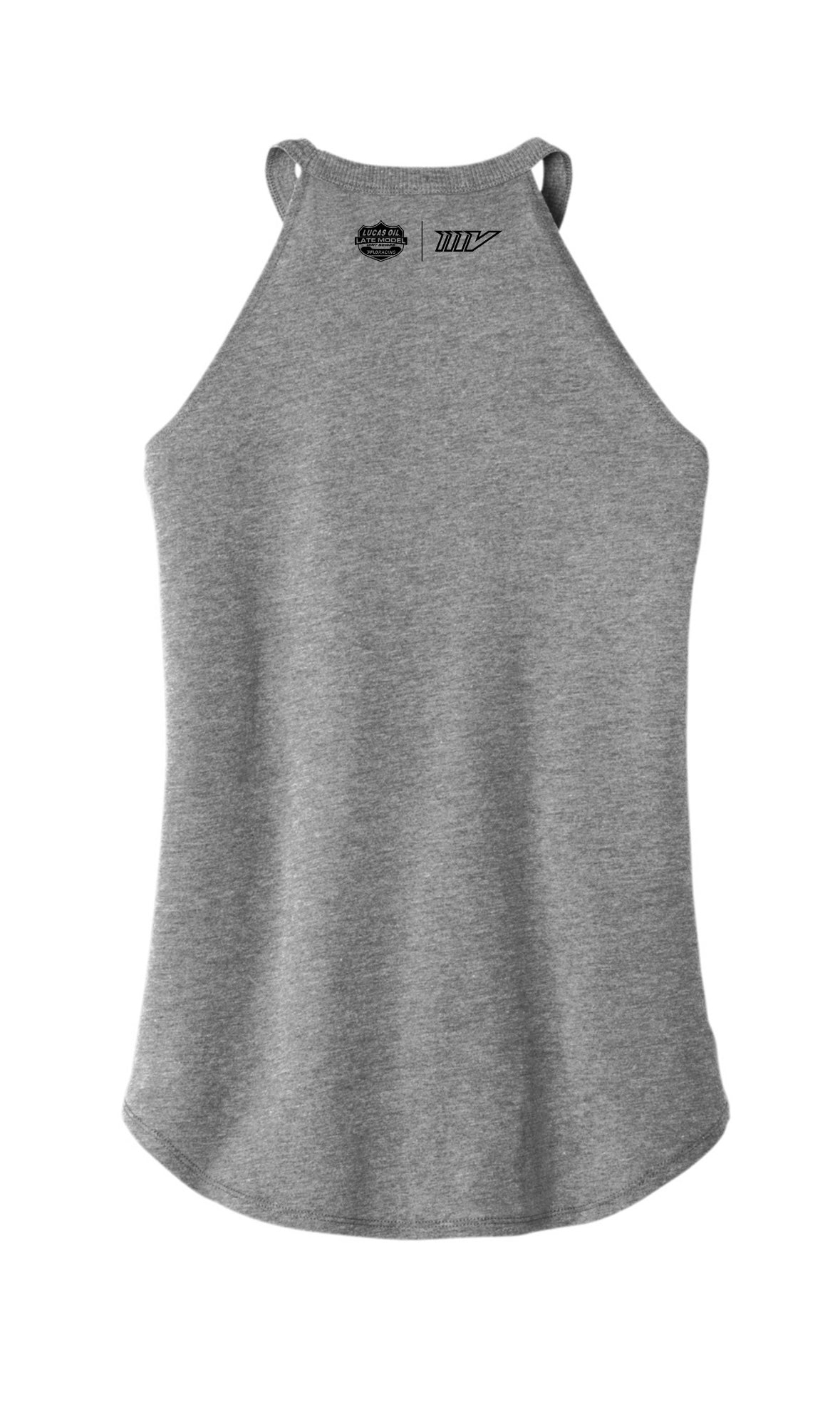 LUCAS OIL - Checkered Ladies Racerback Tank