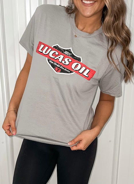 LUCAS OIL - 2025 Shield Car Tee