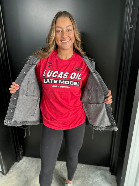 LUCAS OIL - Crew Tee - Red