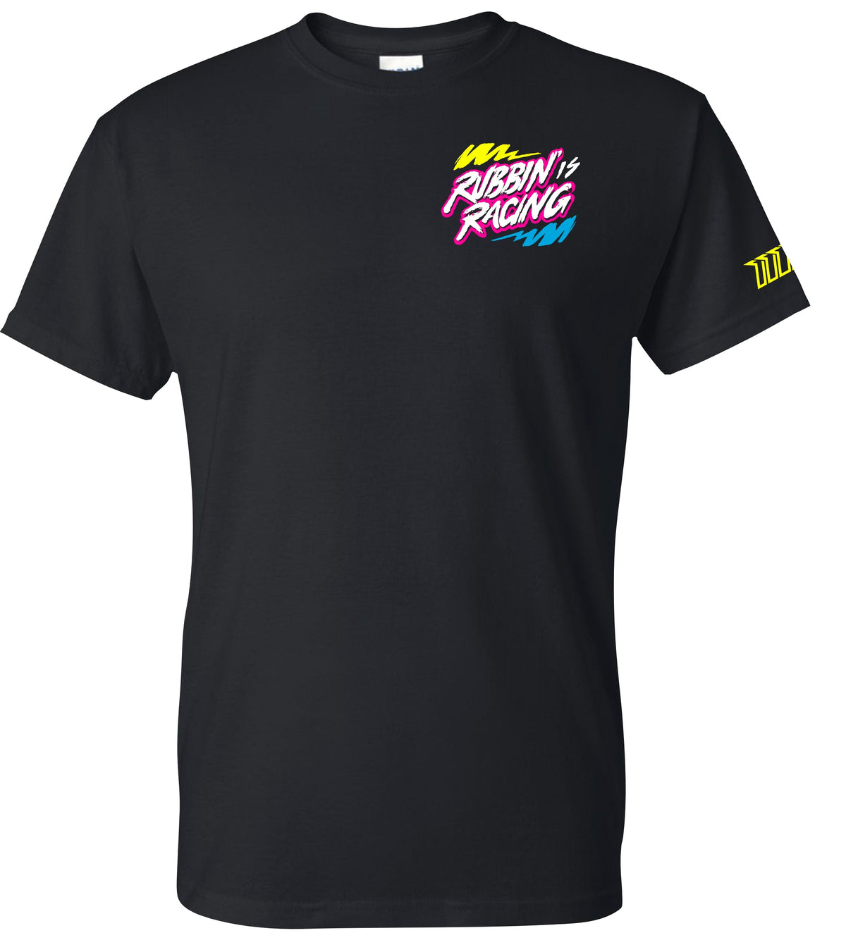 Rubbin' is Racing Retro Flo Tee
