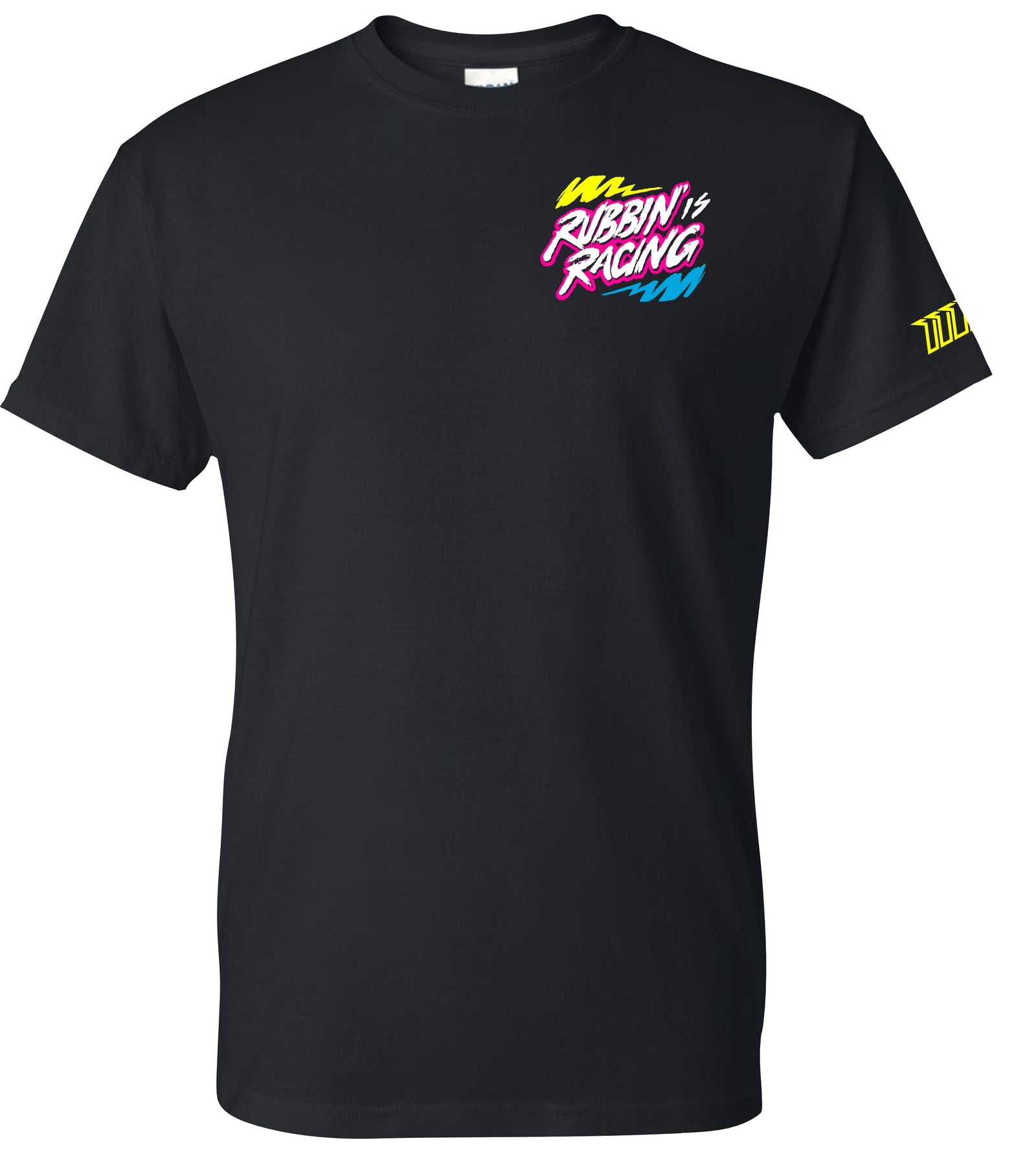 Rubbin' is Racing Retro Flo Tee
