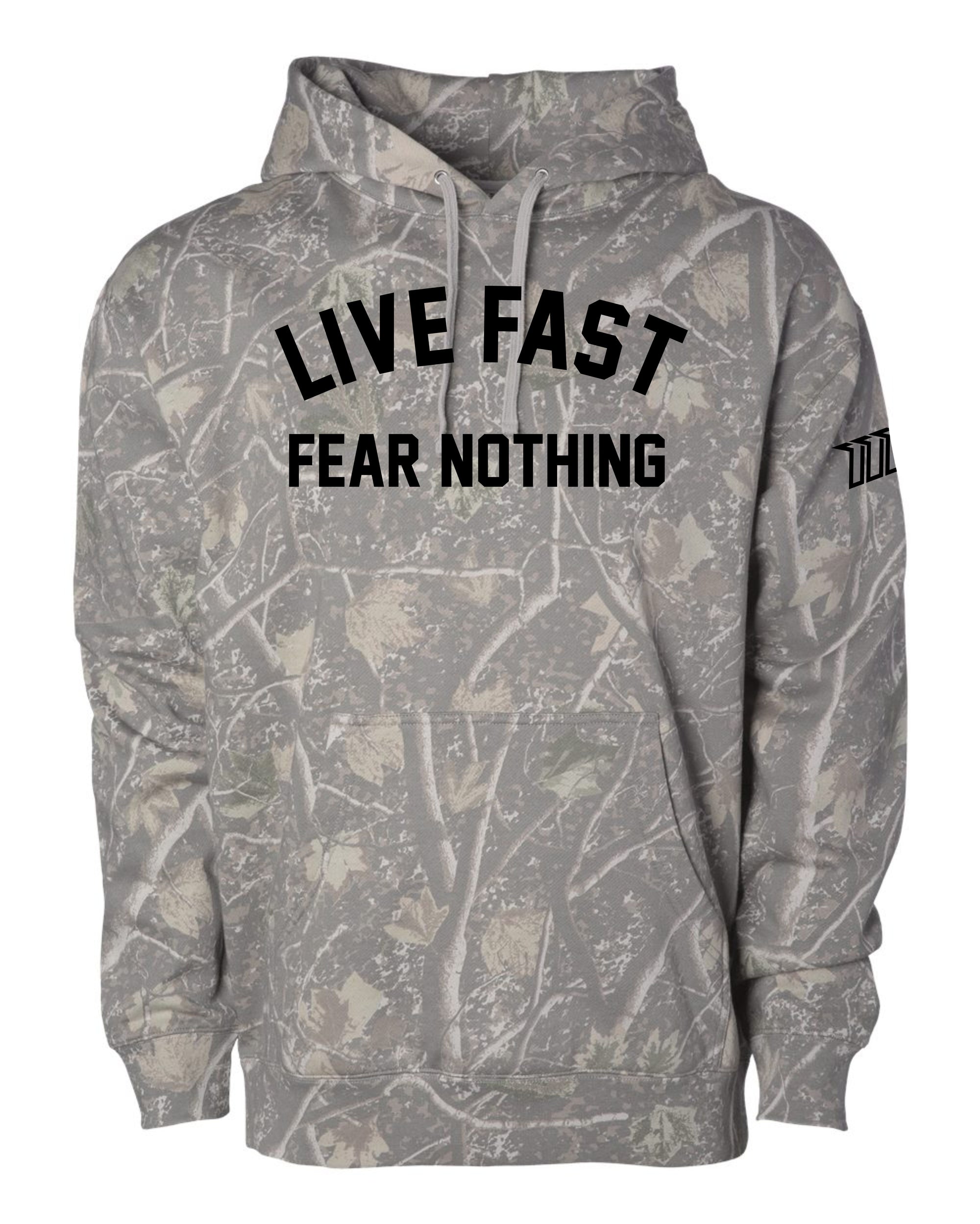 Live Fast Deadwood Camo Hoodie