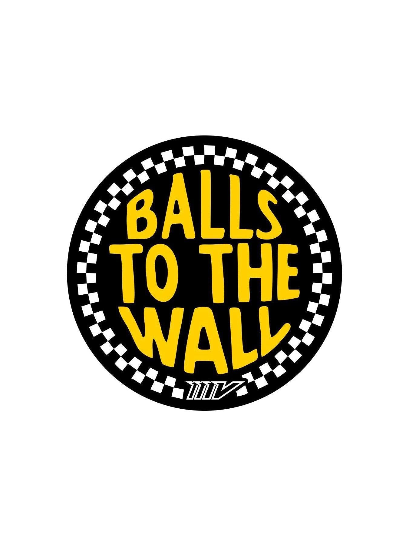 Balls to the Wall 2.0 Sticker