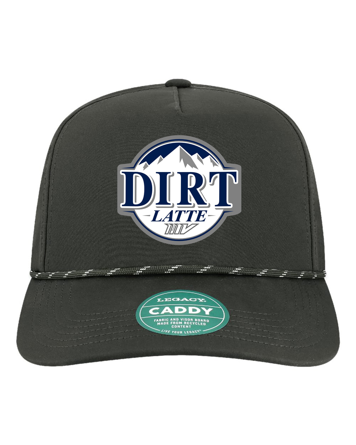 Dirt Latte 5-Panel Rope Hat