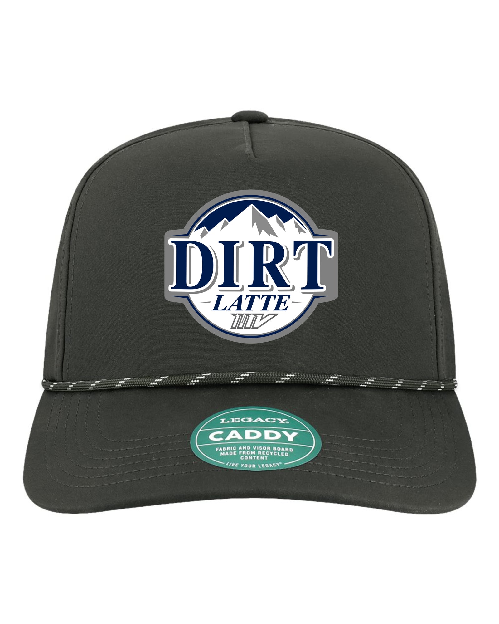 Dirt Latte 5-Panel Rope Hat