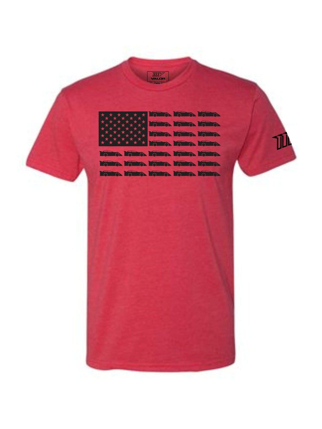 Late Model Flag Tee