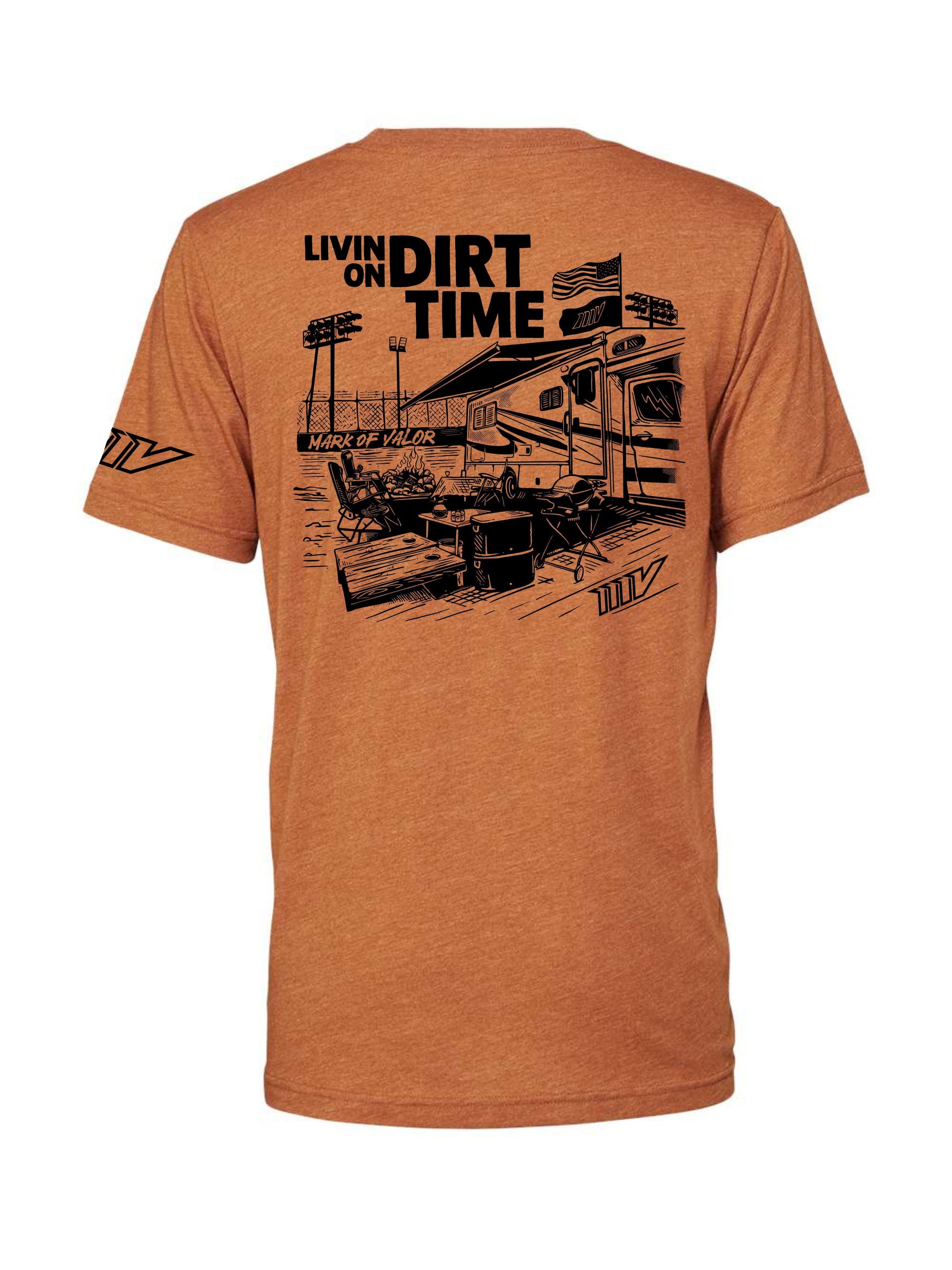 Livin' on Dirt Time Tee