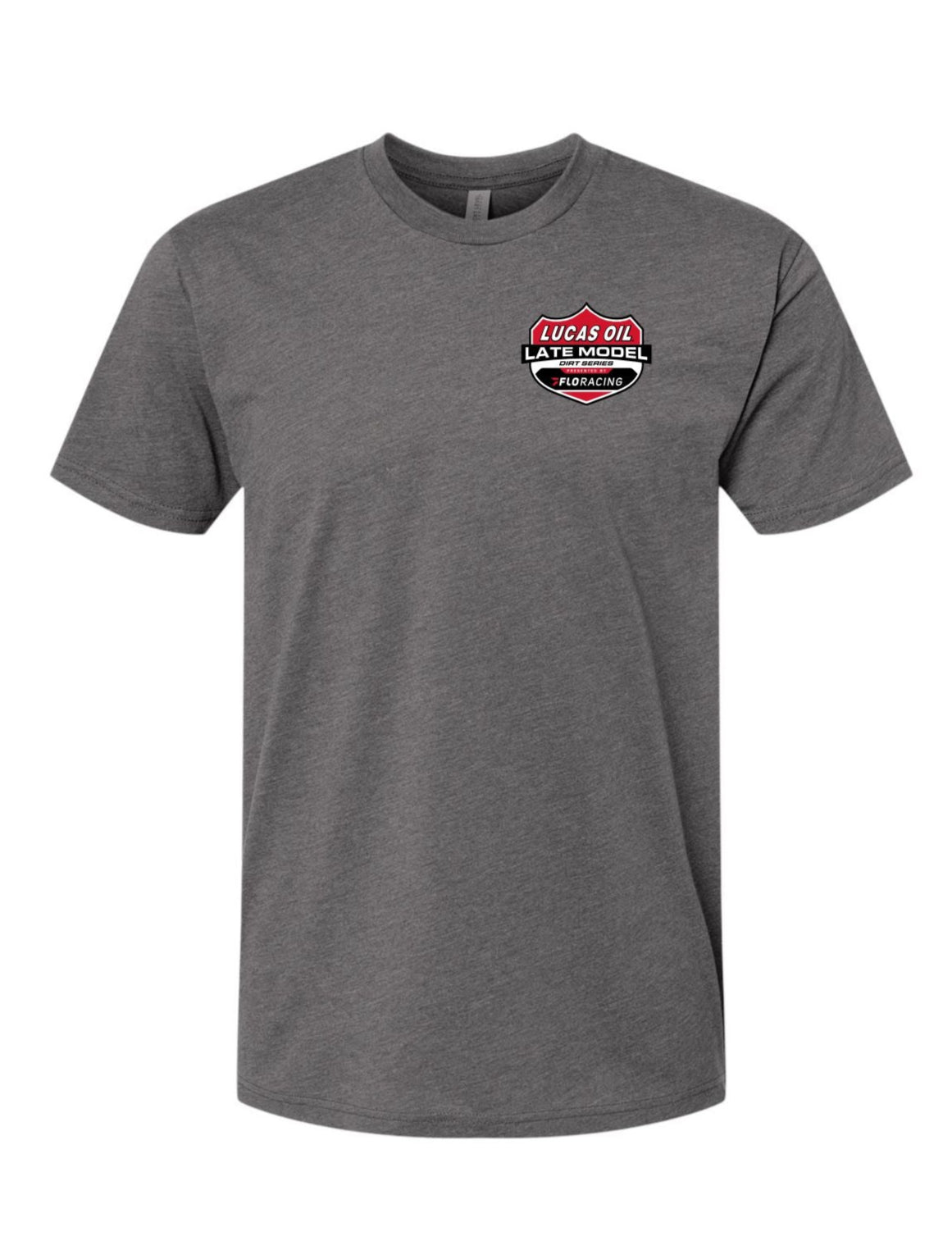 LUCAS OIL - Grey Logo Tee