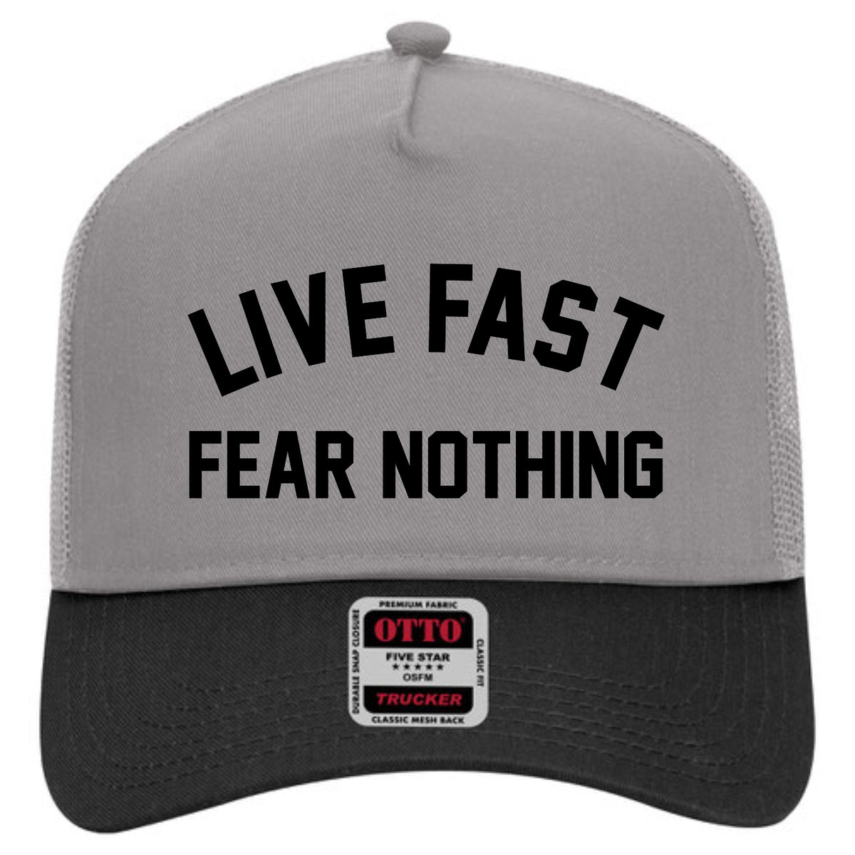 Jersey Live Fast 5-Panel Snapback