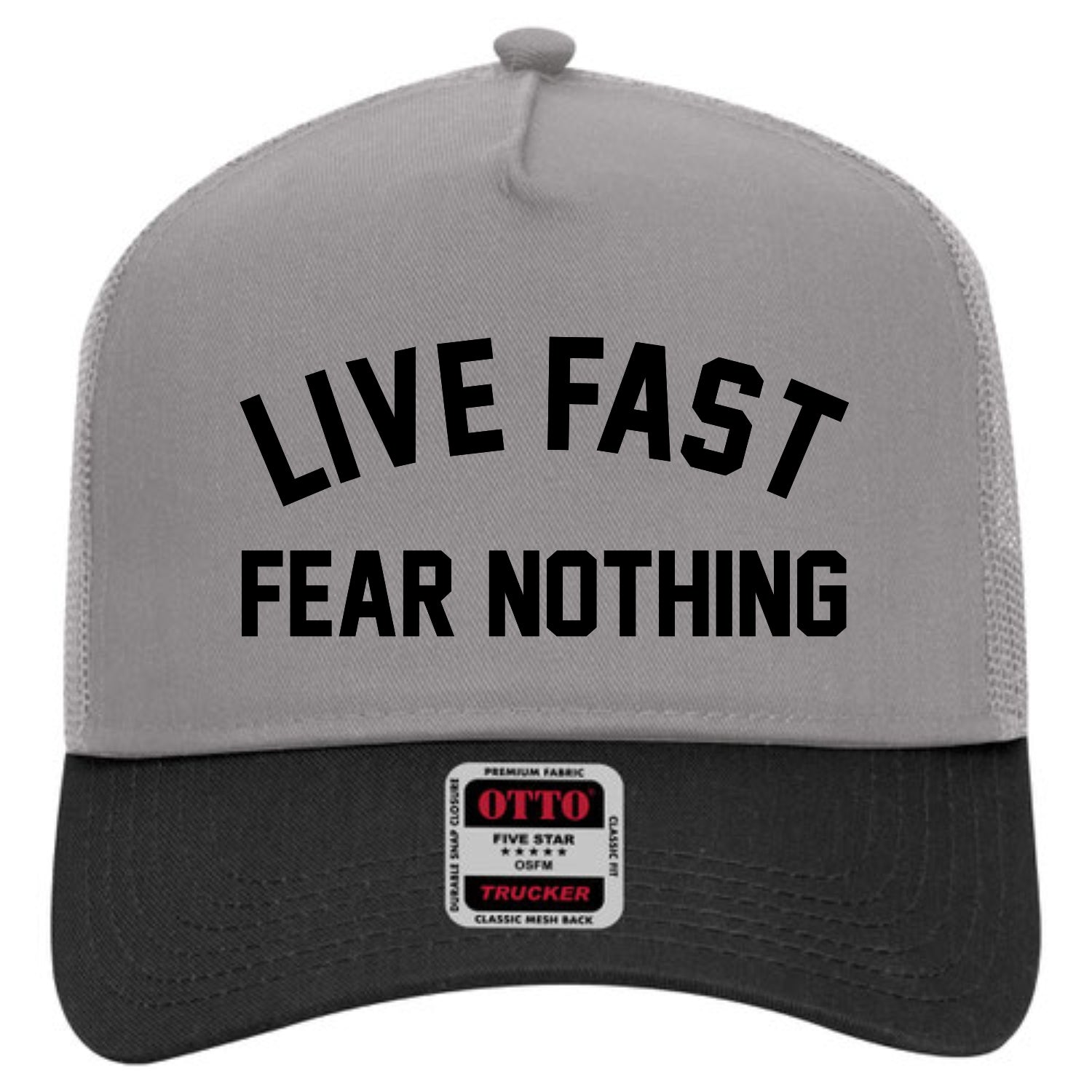 Jersey Live Fast 5-Panel Snapback