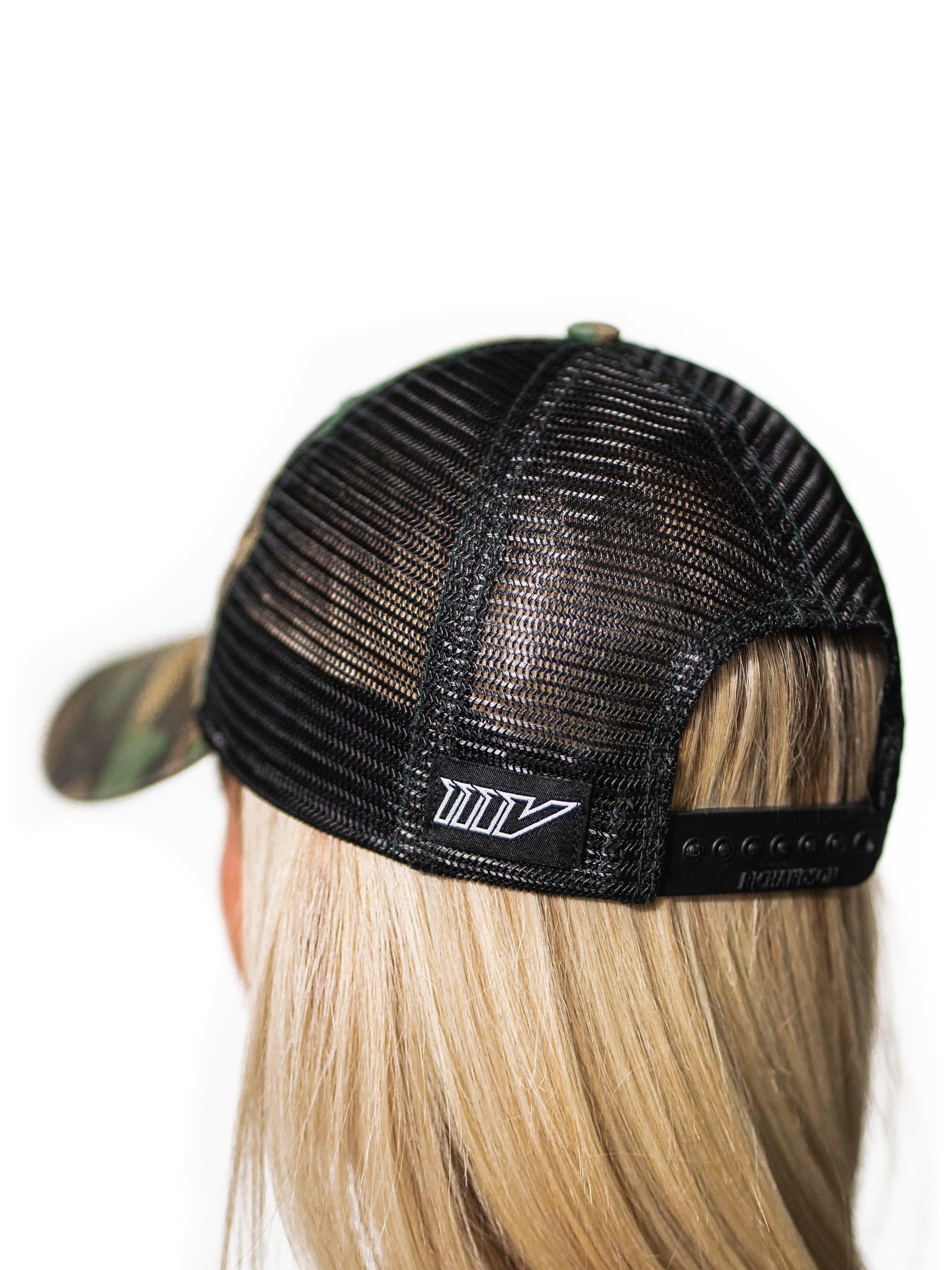 Camo Live Fast Unstructured Snapback