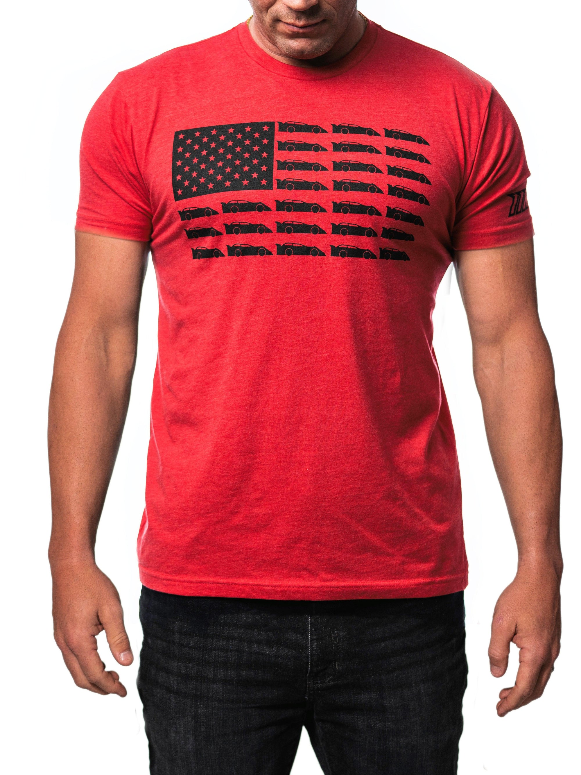 Late Model Flag Tee