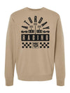 Saturday&#39;s are for Racing Crewneck Sweatshirt