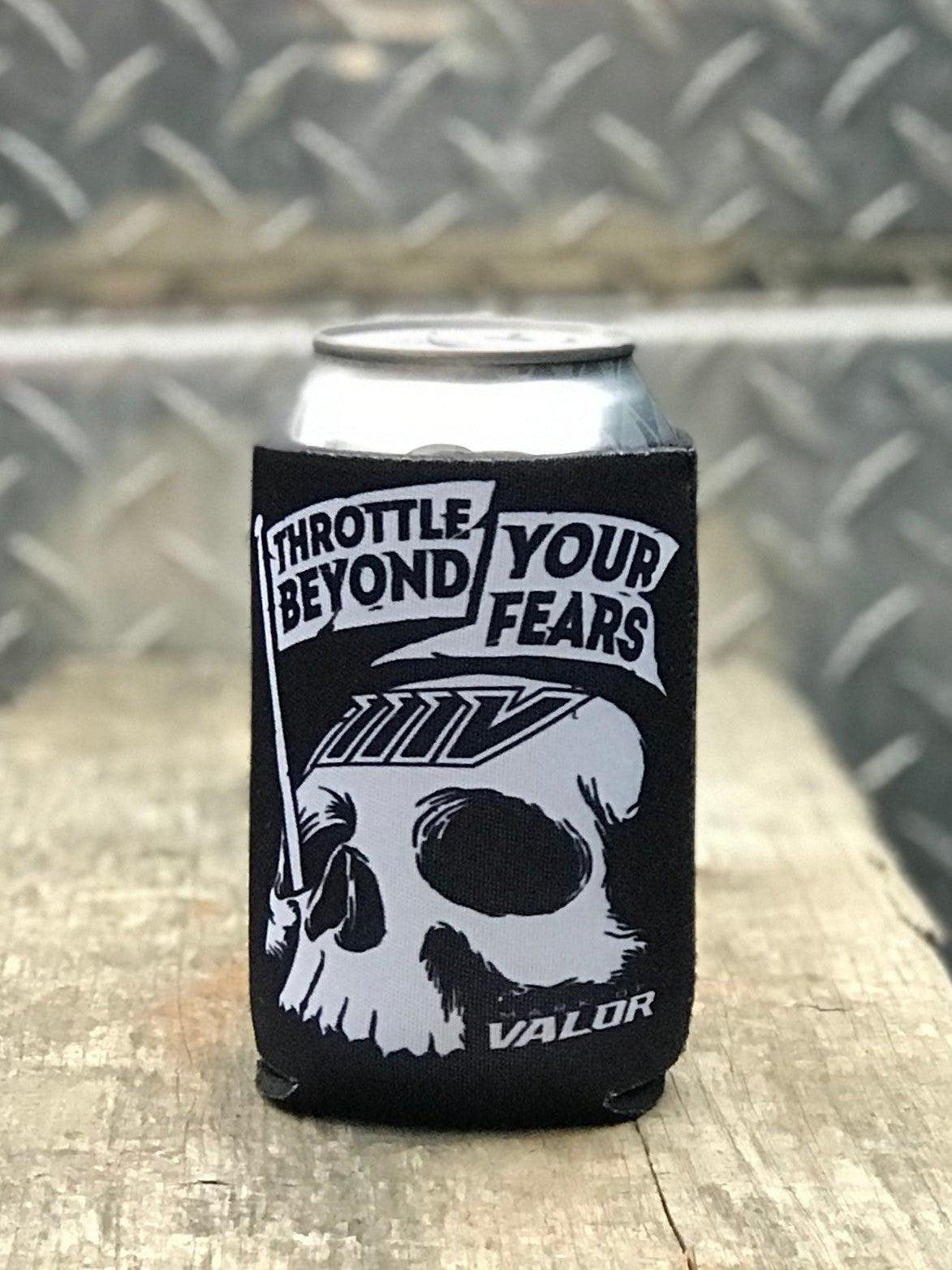 Throttle Beyond Your Fears Koozie